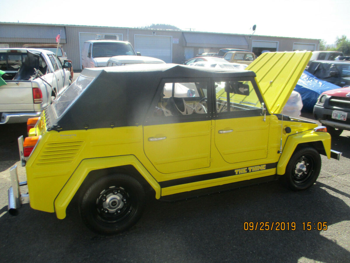 1973 volkswagenthing 1600 cc 4 spd all new brakes / steering nice car!