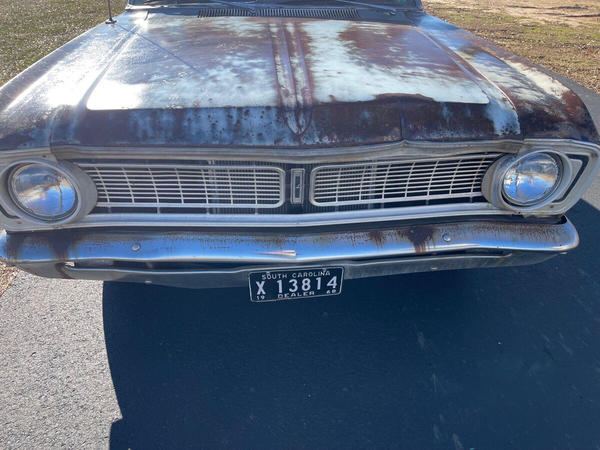 1968 ford falcon coupe white