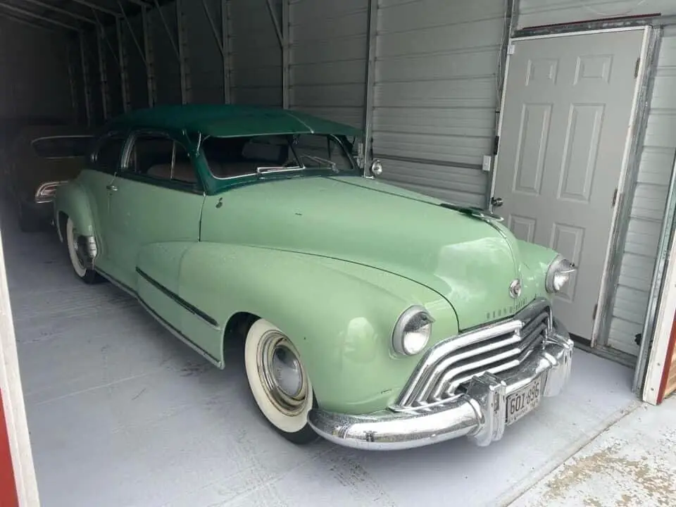 1948 oldsmobile 66 green series 66