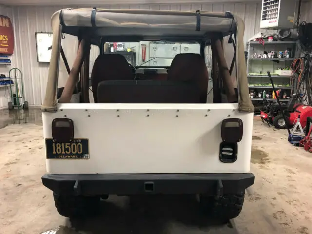 1979 jeep cj7 fiberglass tub 4 wheel disc brakes w/booster and more no reserve
