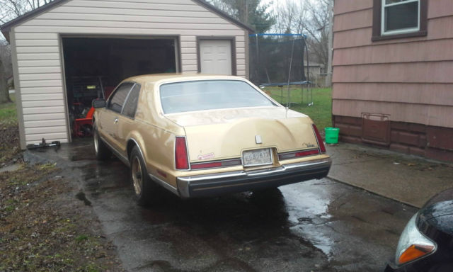1984 lincoln mark vii bill blass sedan 2-door 5.0l