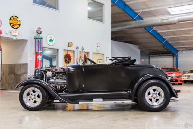 1929 ford model a street rod v8 automatic convertible