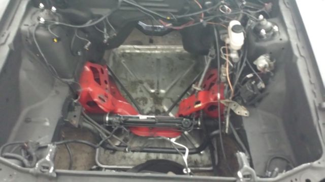 1989 ford mustang (roller)