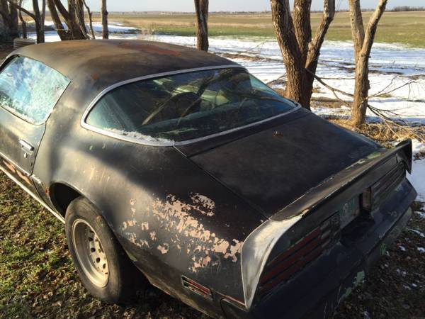 1976 pontiac firebird base coupe 2-door 5.7l project car total restoration
