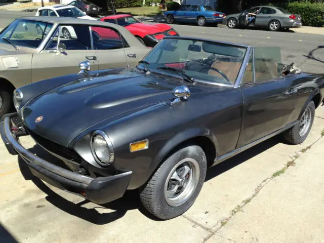 1977 fiat 124 spider w/ bosch fuel injection conversion from 1981 fiat project
