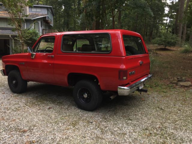 rare 1984 gmc jimmy k1500 4x4 ..4 speed