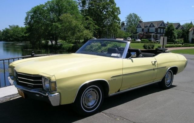 1972 chevelle convertible all original rock solid survivor