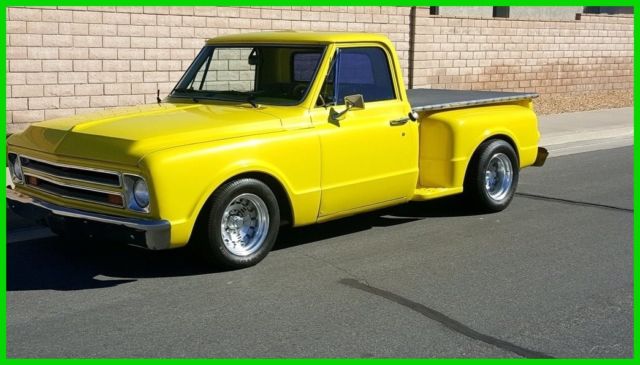 1967 chevrolet c10 hot rod,327ci v8,automatic, pickup truck,7,000 rebuild miles