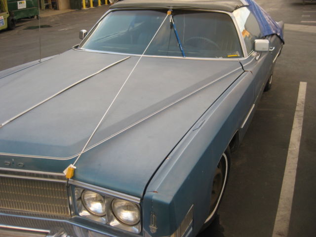 1974 cadillac eldorado convertible rust free 2-door 8.2l