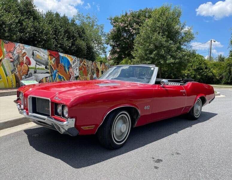 1972 oldsmobile cutlass 442 convertible