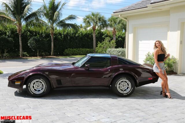 1980 chevrolet corvette t top, low miles beautiful paint