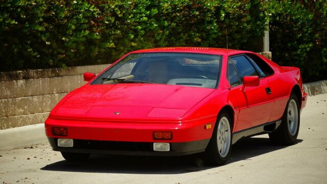1988 lotus esprit 40,000 one florida owner miles 4 cyl turbo engine 5 spd manual