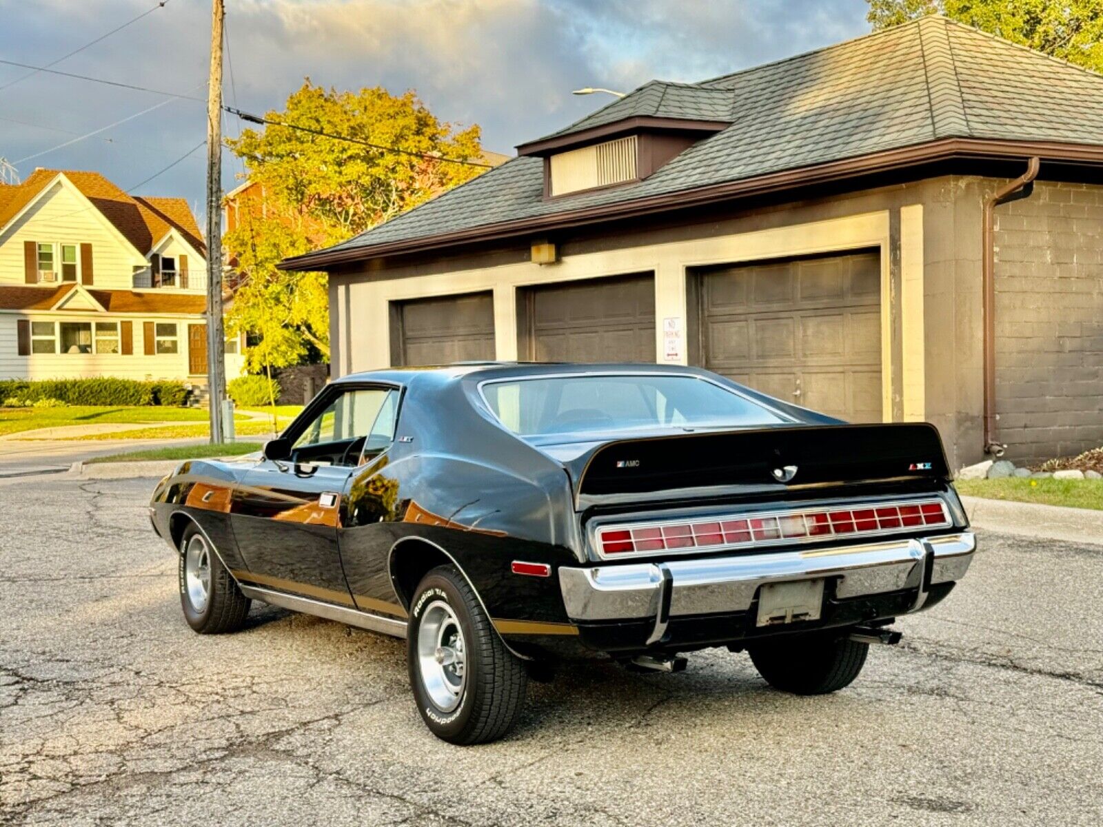 1972 amc javelin amx 1 of 12 produced in black!!