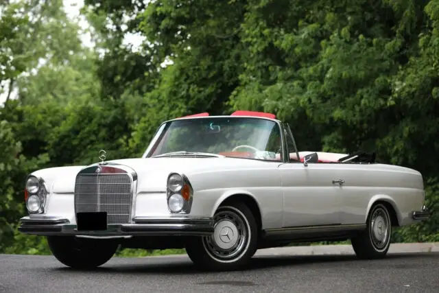 1962 mercedes-benz 220 se cabriolet