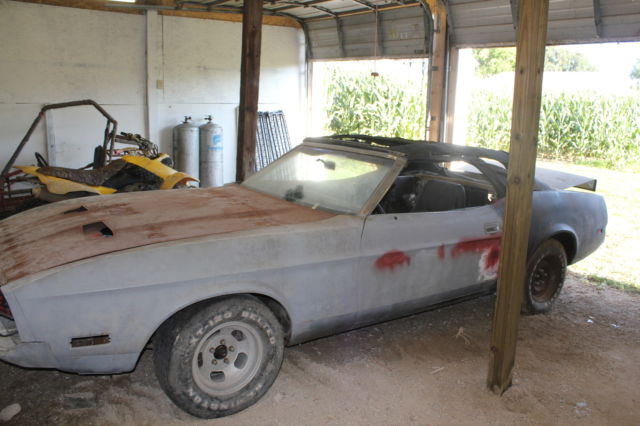 1973 q-code mustang convertible