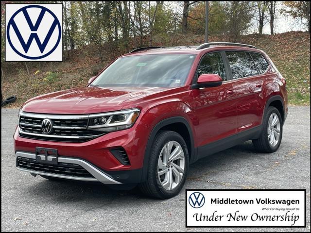 2021 volkswagen atlas 3.6l se w/technology