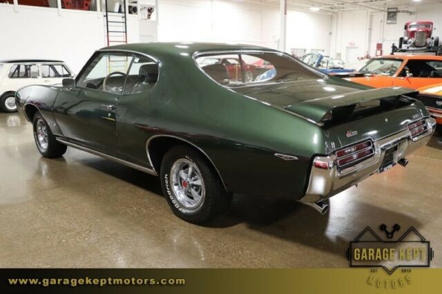 1969 pontiac gto coupe midnight green coupe 455 v8 51903 miles