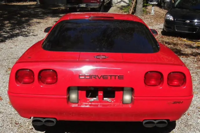 1991 corvette zr-1 low miles red vette zr1 chevy chevrolet supercar lt5 6 speed