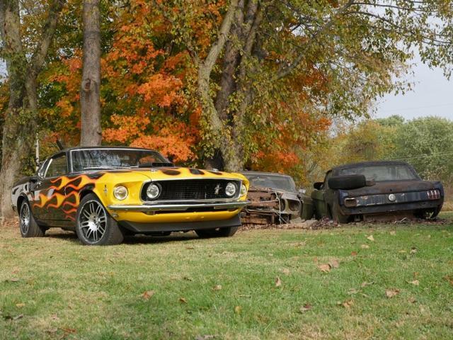 1969 ford mustang mach1 351c 450hp, low reserve