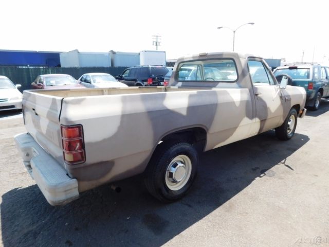 1987 dodge ram150 3.7l i6 12v no reserve