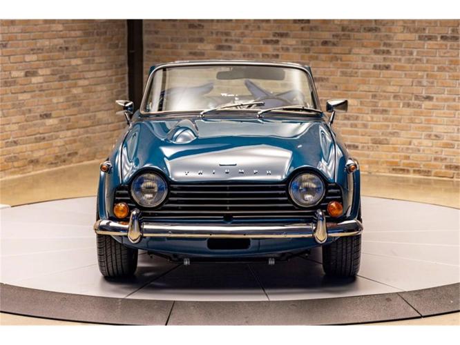 1968 triumph tr250 in elkhart lake, wisconsin