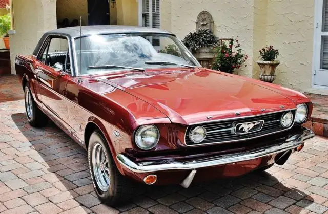 66 ford model mustang gt k code with 4 speed stunning pony interior