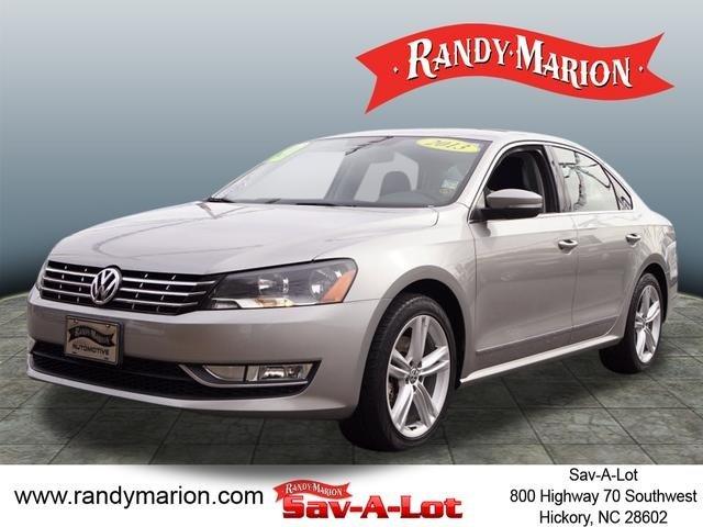 used 2013 volkswagen passat tdi sel premium hickory, nc 28602 for sale in hickory, north carolina