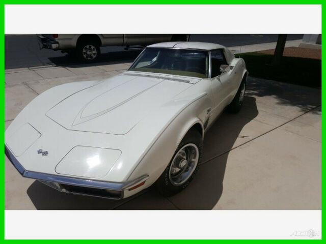 1971 chevrolet corvette stingray coupe 350ci v8 270hp 4-speed manual 137,650 mi