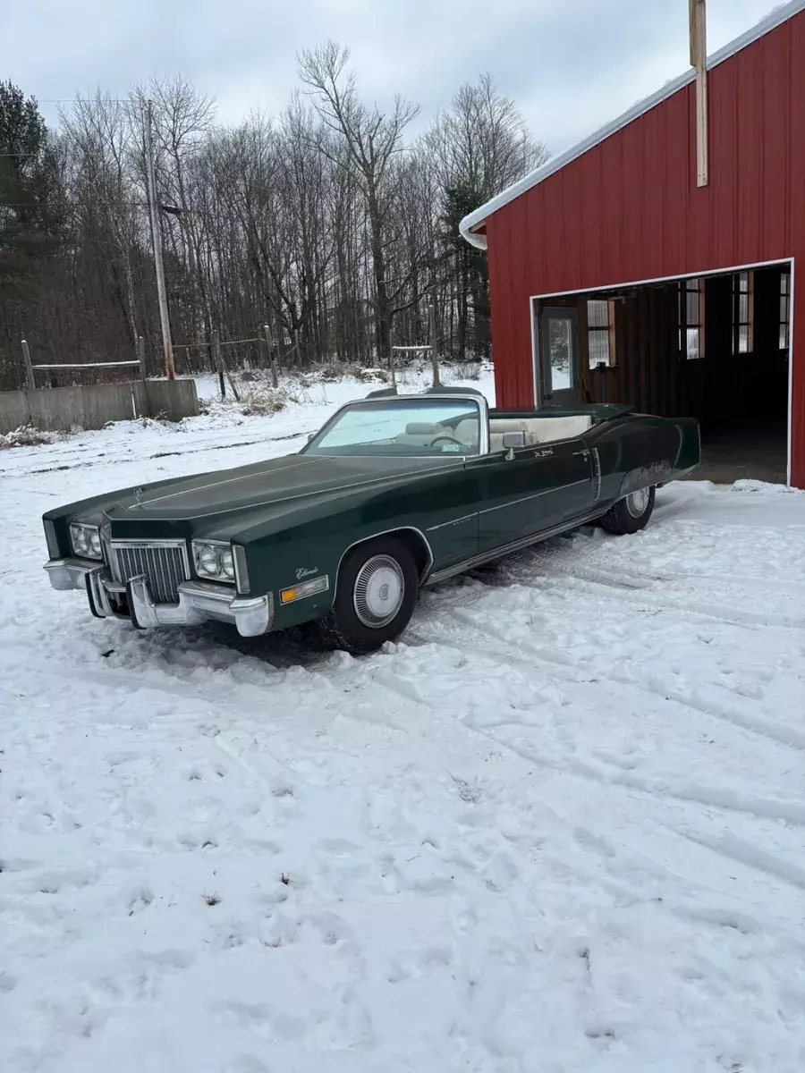 1972 cadillac eldorado convertible convertible with only 69,000 original miles