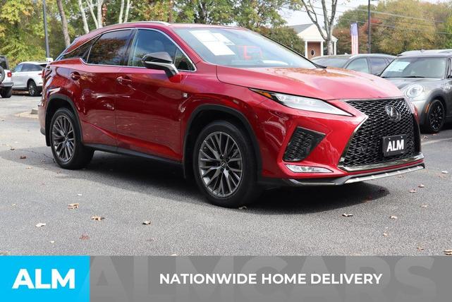 2022 lexus rx 350 f sport handling