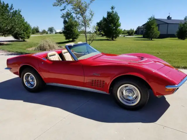 1970 corvette lt-1 convertible numbers matching restored