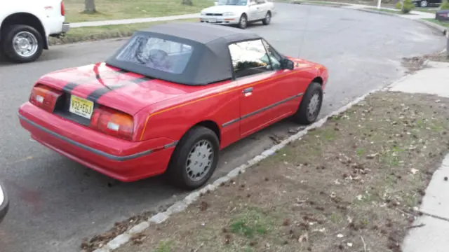 1993 mercury capri base convertible 2-door 1.6l