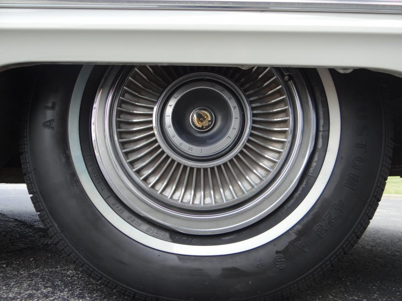 1967 chrysler imperial crown coupe 6474 miles white coupe 440 cid v8 automatic