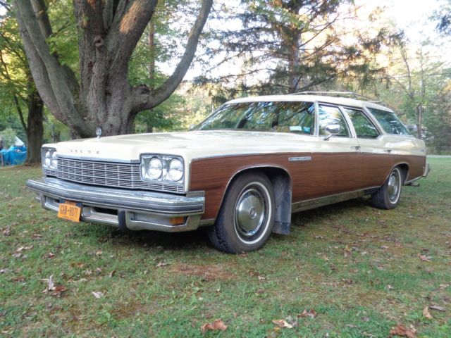 1975 buick estate wagon loaded clamshell station wagon stationwagon