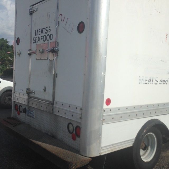ford f450 super duty truck 1992 has freezer box