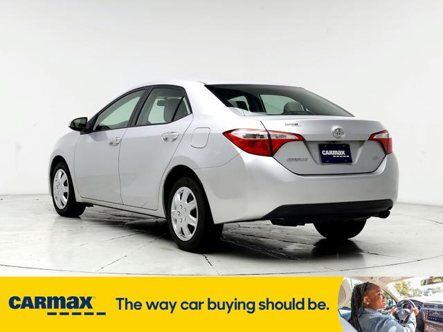 2014 toyota corolla le