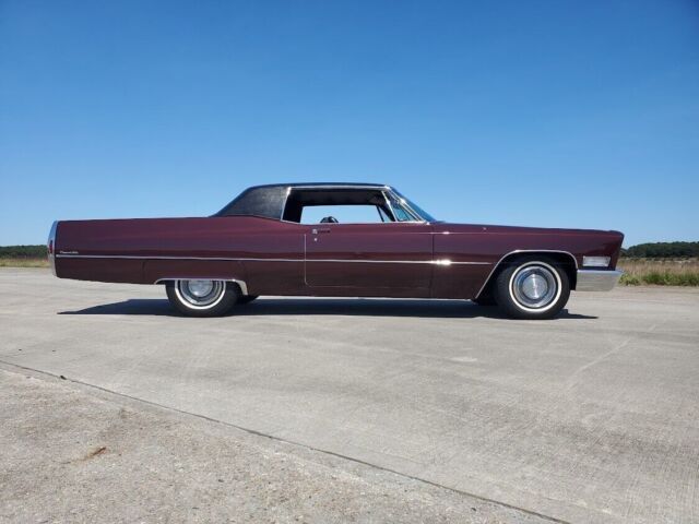 1968 cadillac deville coupe red rwd automatic deville