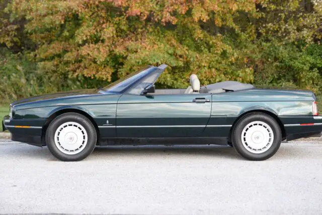 1992 cadillac allante special color one of only 50 built in 1992 in polo green