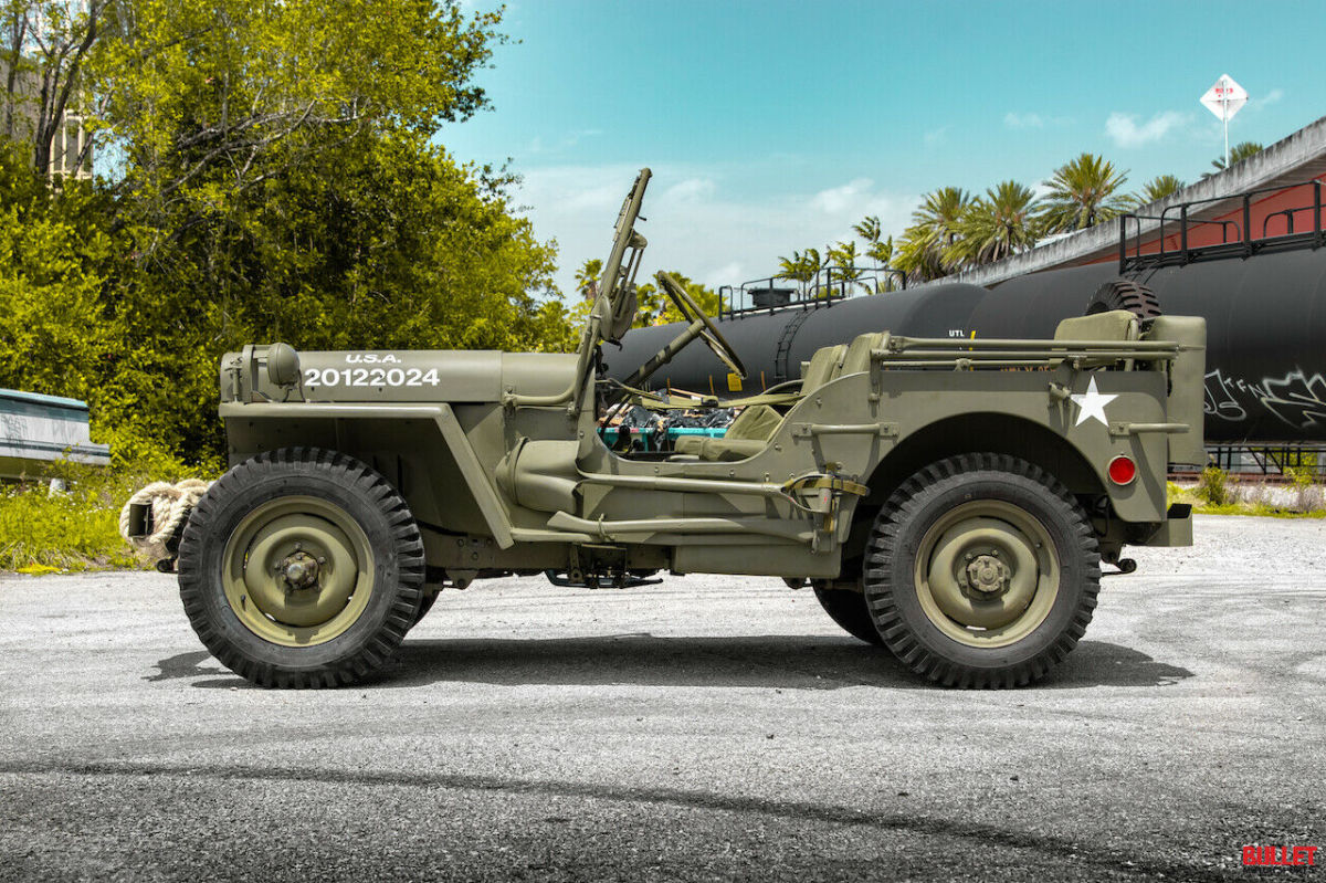 1942 jeep willy's gwp, comprehensive restoration with extensive documentation!