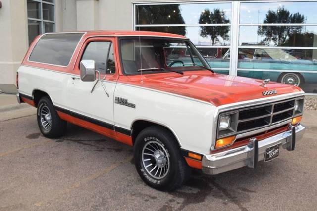 1986 dodge ramcharger 150 2dr suv