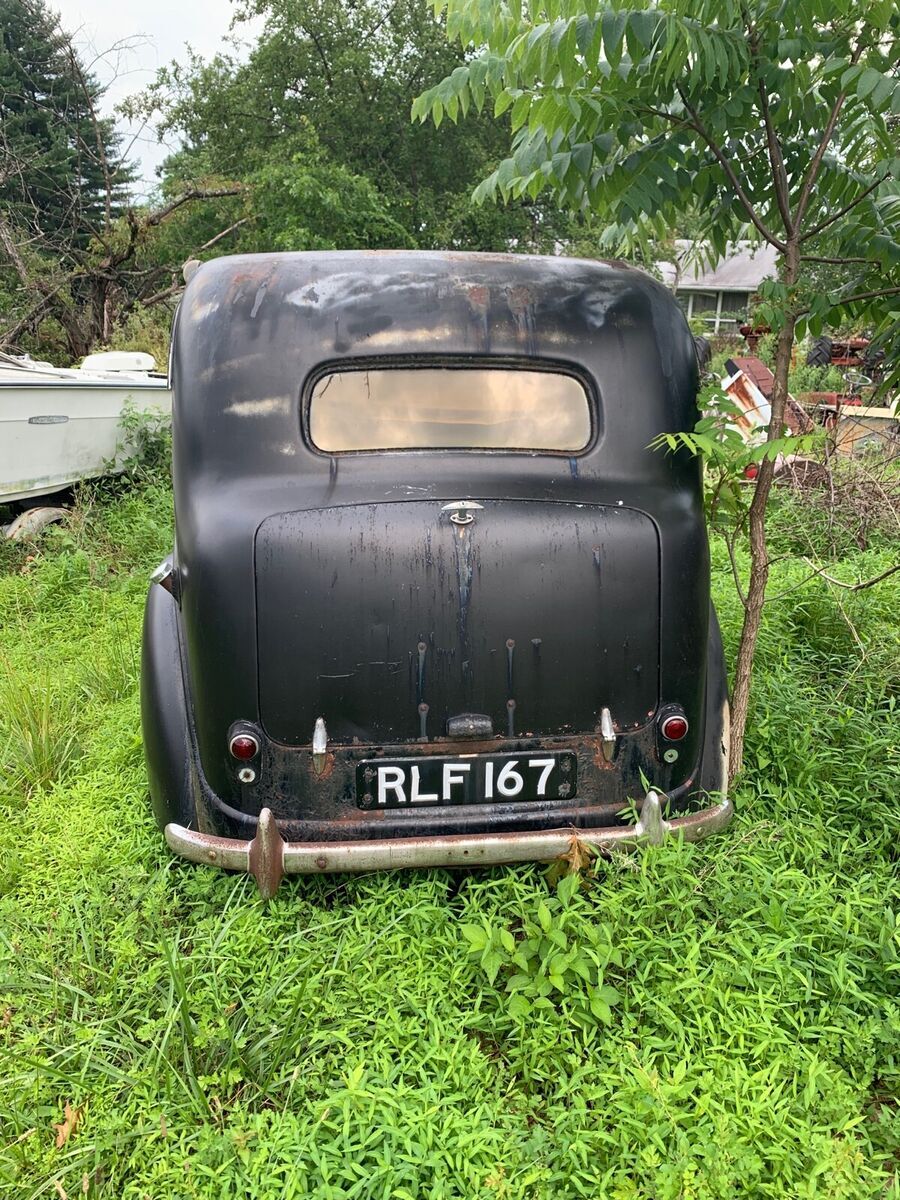 1950 austin 7 sedan black rwd manual