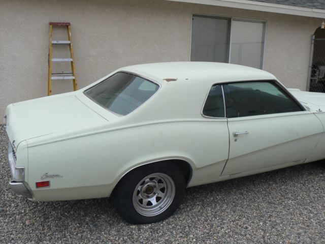 1970 mercury cougar (no rust) at ps pb ac 351 2bbl