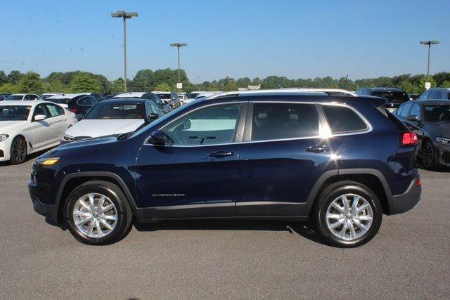 used 2016 jeep cherokee 4wd limited milford, de 19963 for sale in milford, delaware