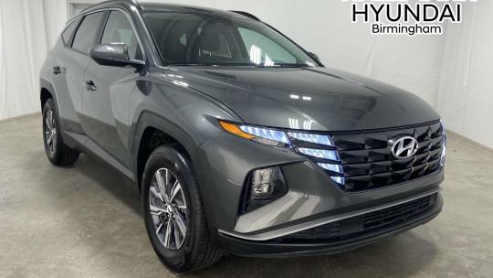 new 2024 hyundai tucson hybrid blue awd