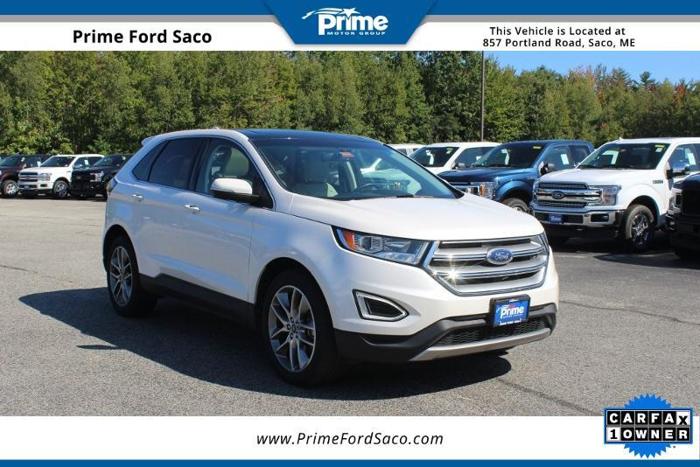 2015 ford edge titanium awd titanium 4dr crossover for sale in saco, maine