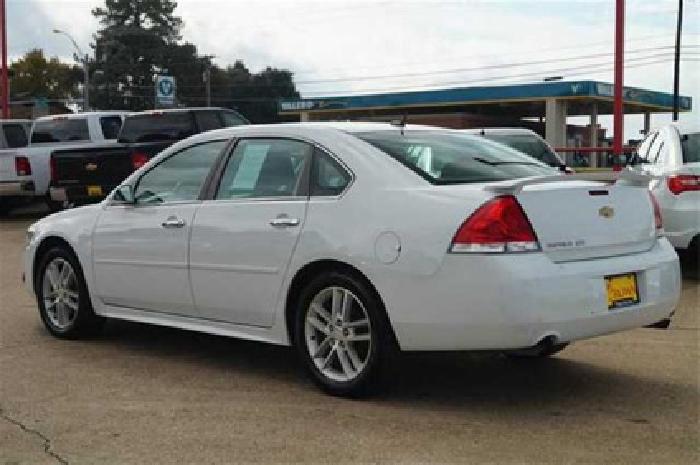 2013 chevrolet impala white, 47k miles in tyler, tx