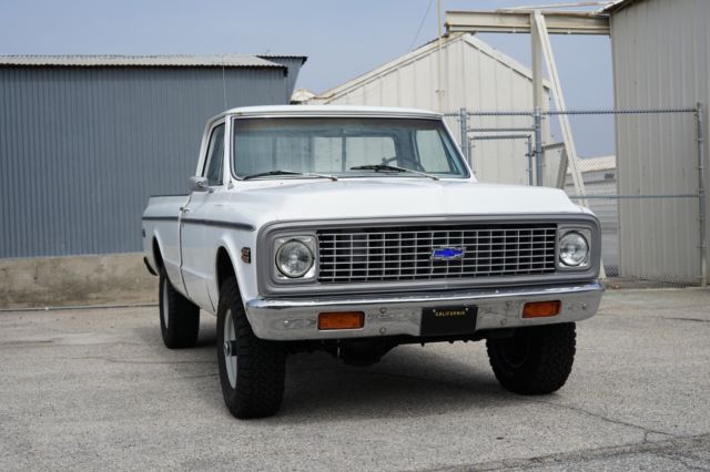 1972 chevy factory 4x4 k10