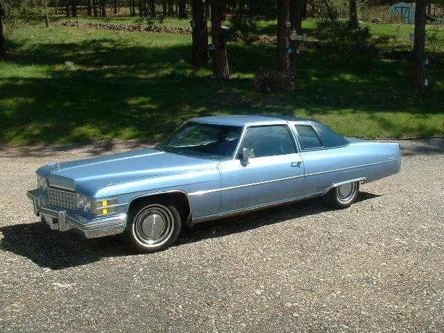 1974 cadillac de ville hardtop! only 51,003 actual miles! one owner! very nice!
