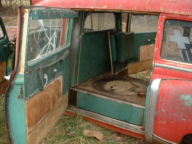 1954 pontiac chieftian eight superior ambulance