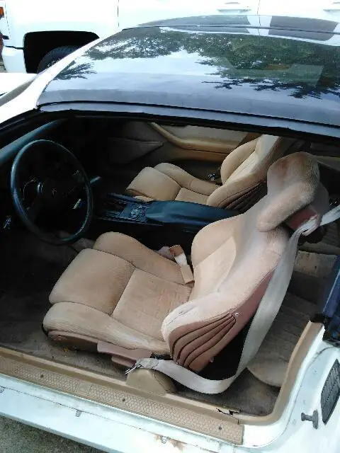 1989 pontiac trans am gta t-top white and gold 305 auto